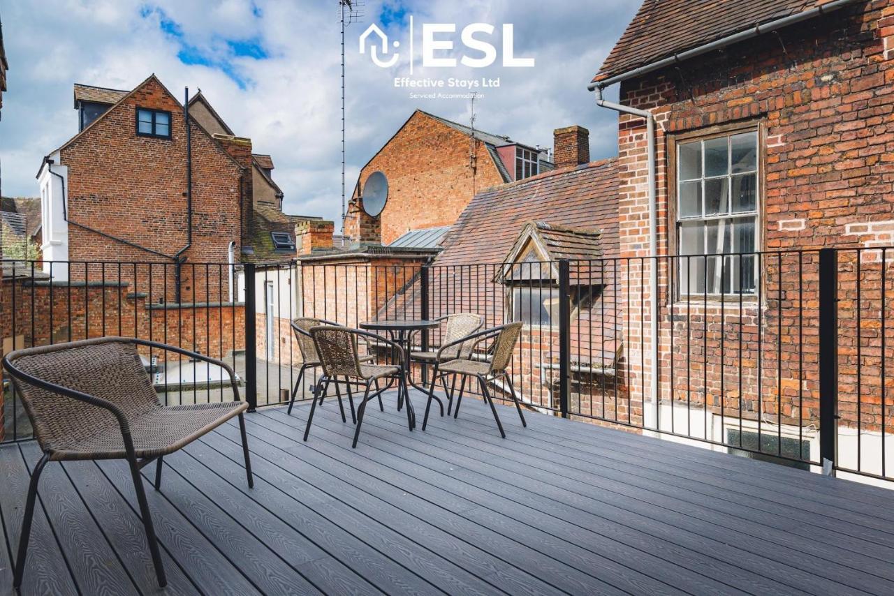 Comfy Modern 2 Bedroom Duplex Apartment With Sun Terrace Shrewsbury Zewnętrze zdjęcie